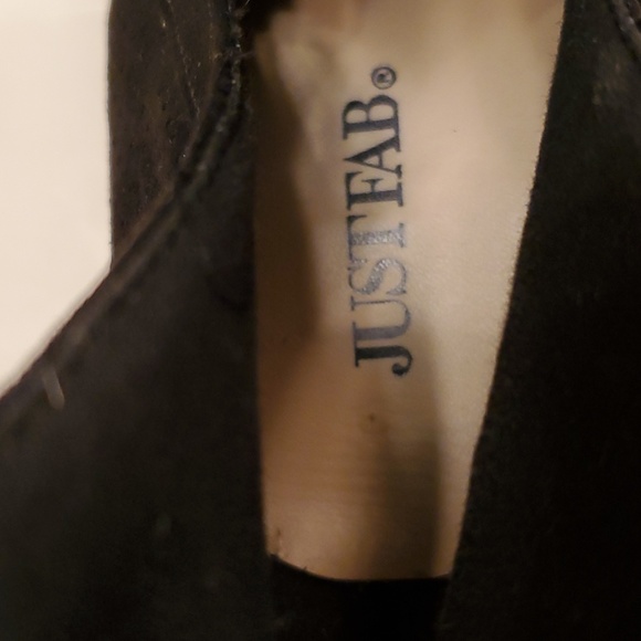 JustFab Women's Messina Black Ankle Boots Size 8.5 - Picture 8 of 8